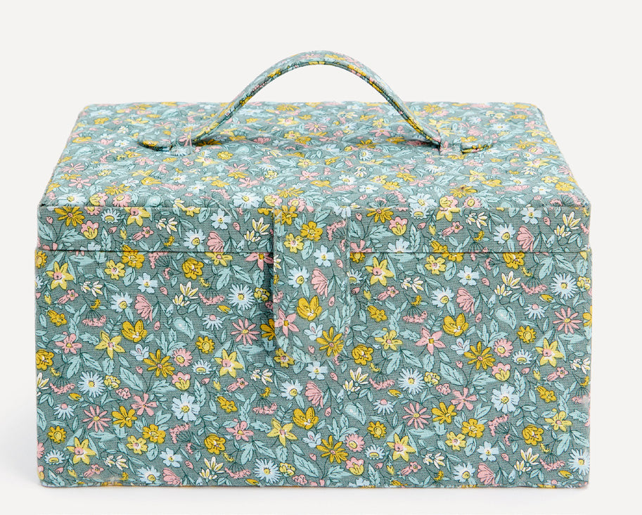 Green Sewing Box Liberty