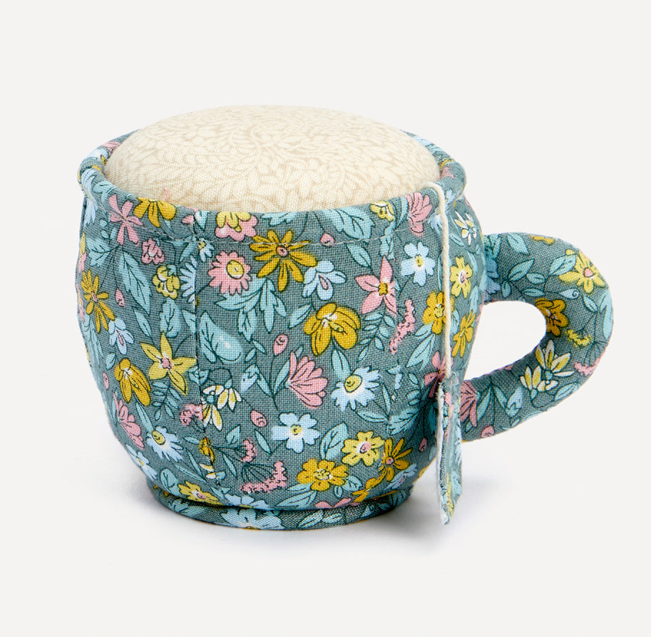 Teacup Pin Cushion Liberty