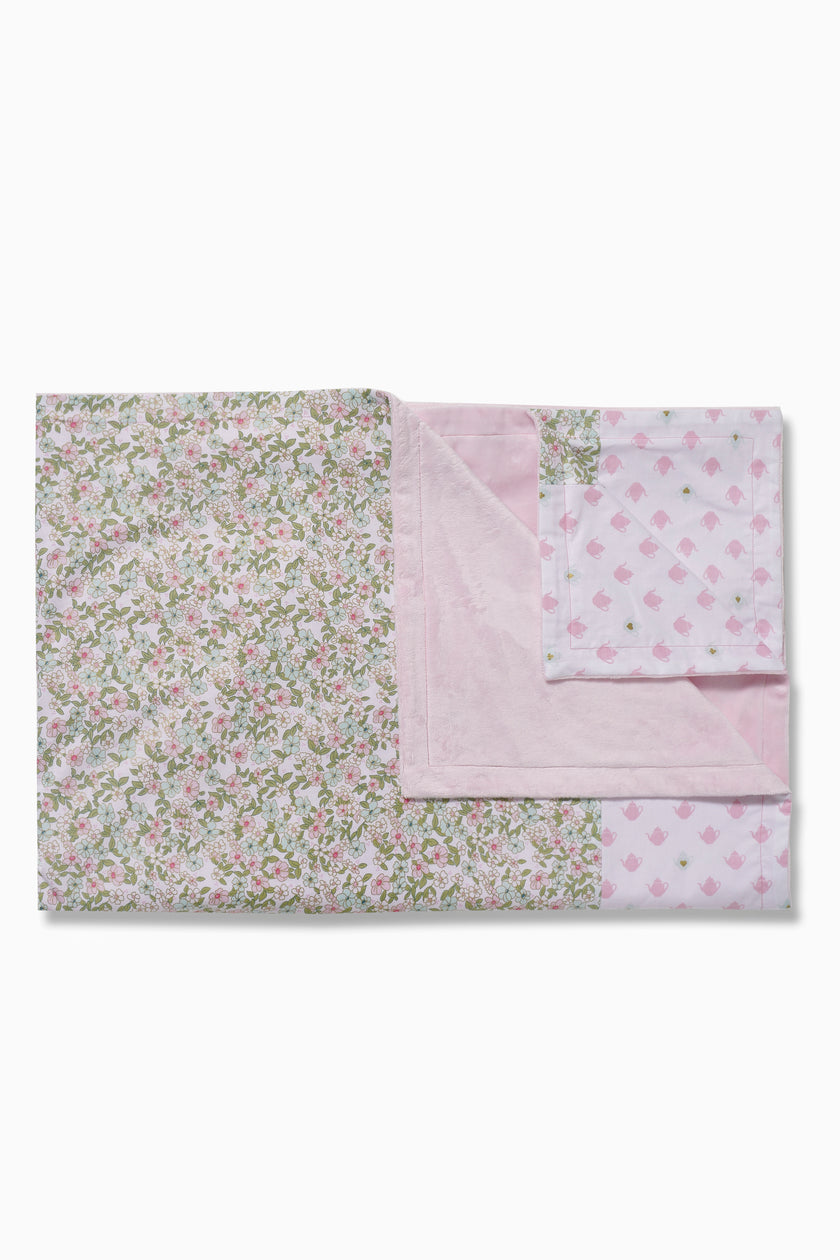 Blanket - Floral Teacups