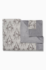 Lap Size Blanket - Grey Bunny