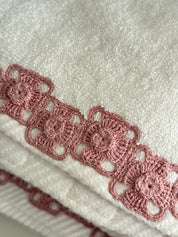 Towel Set - Flower Squares