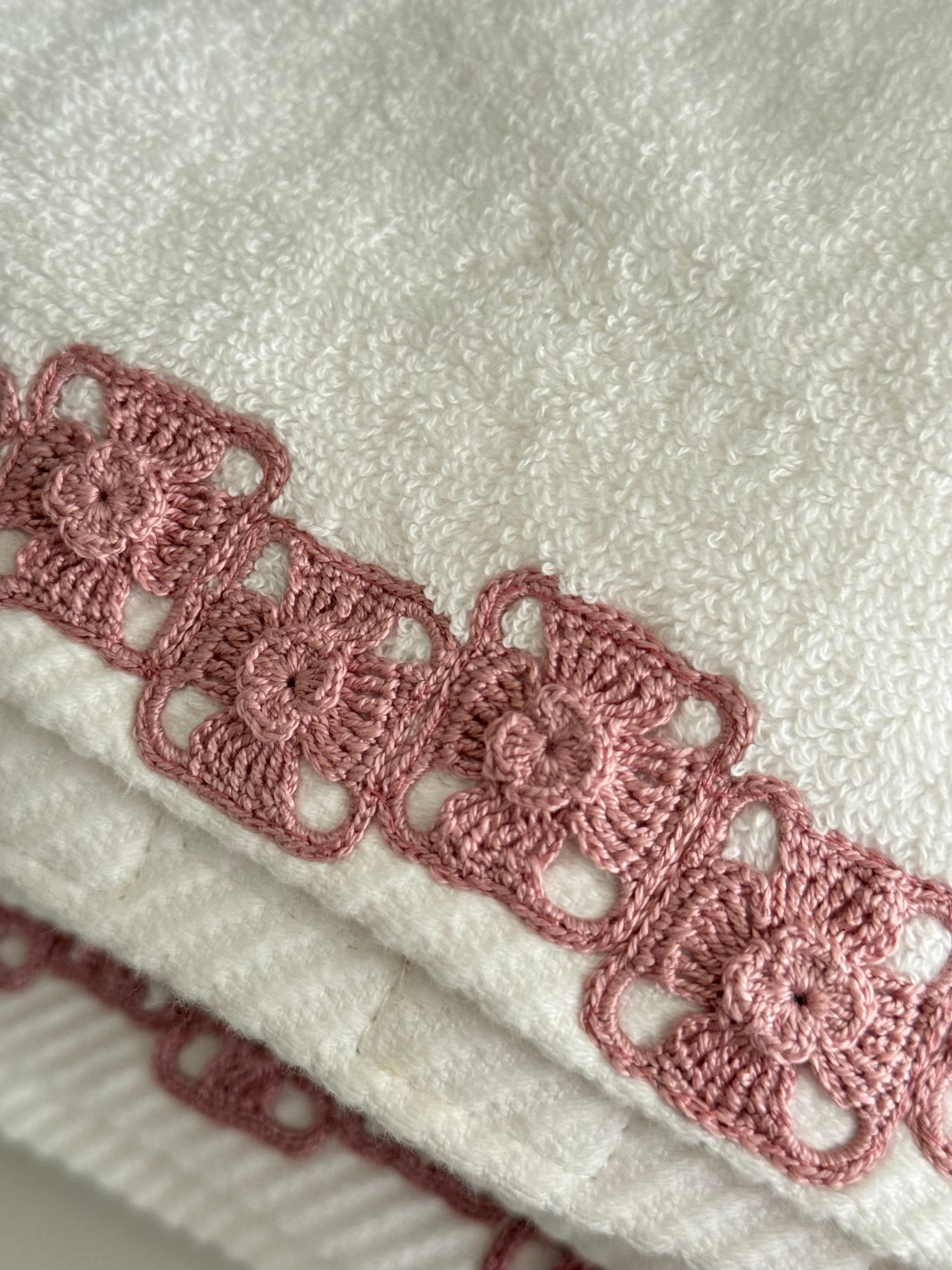 Towel Set - Flower Squares