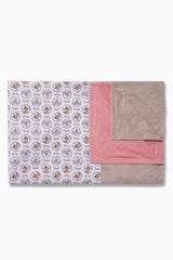 Twin Size Blanket - Bambi & Thumper in Caramel