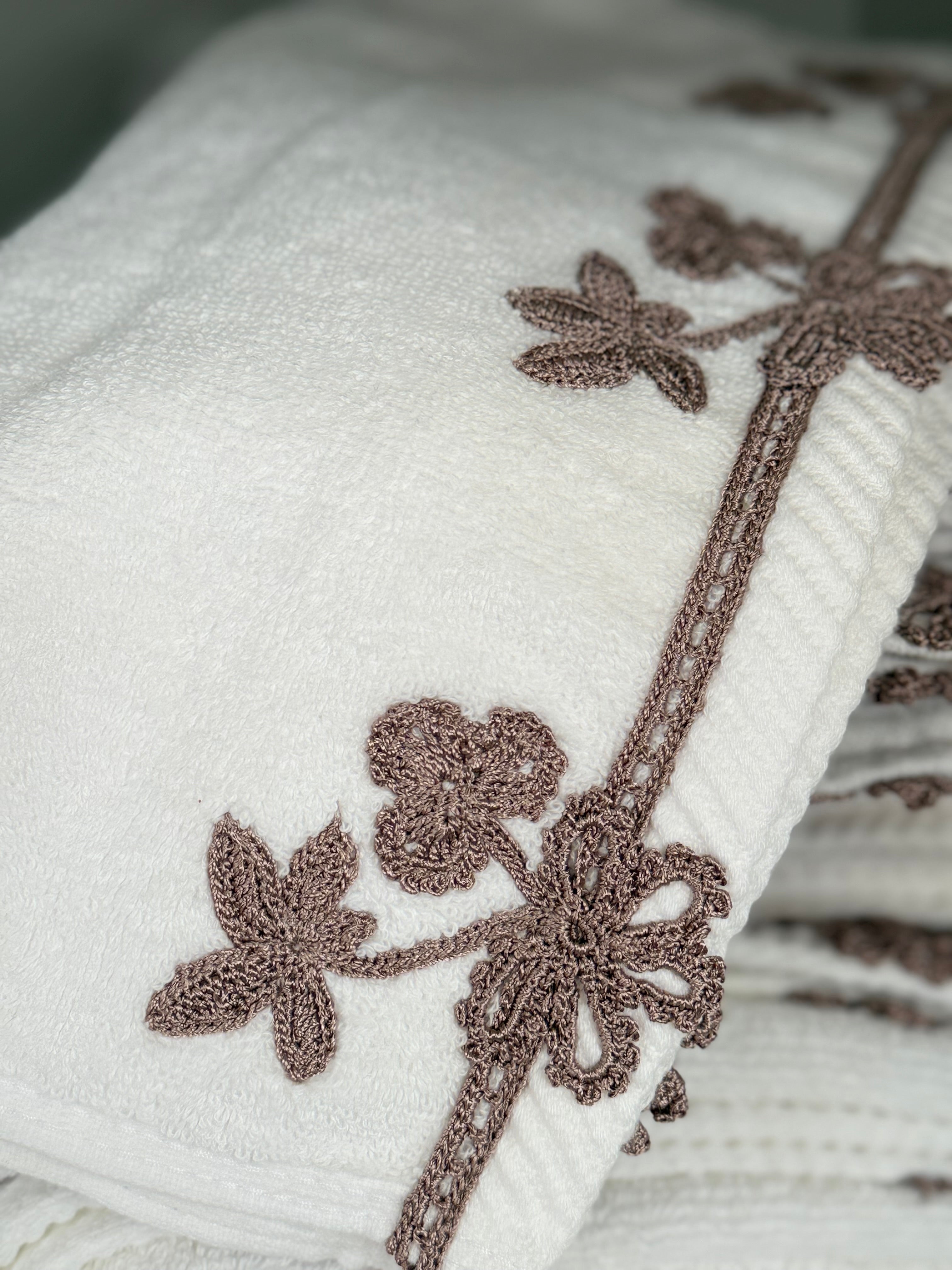 Towel Set - Flower Ribbons