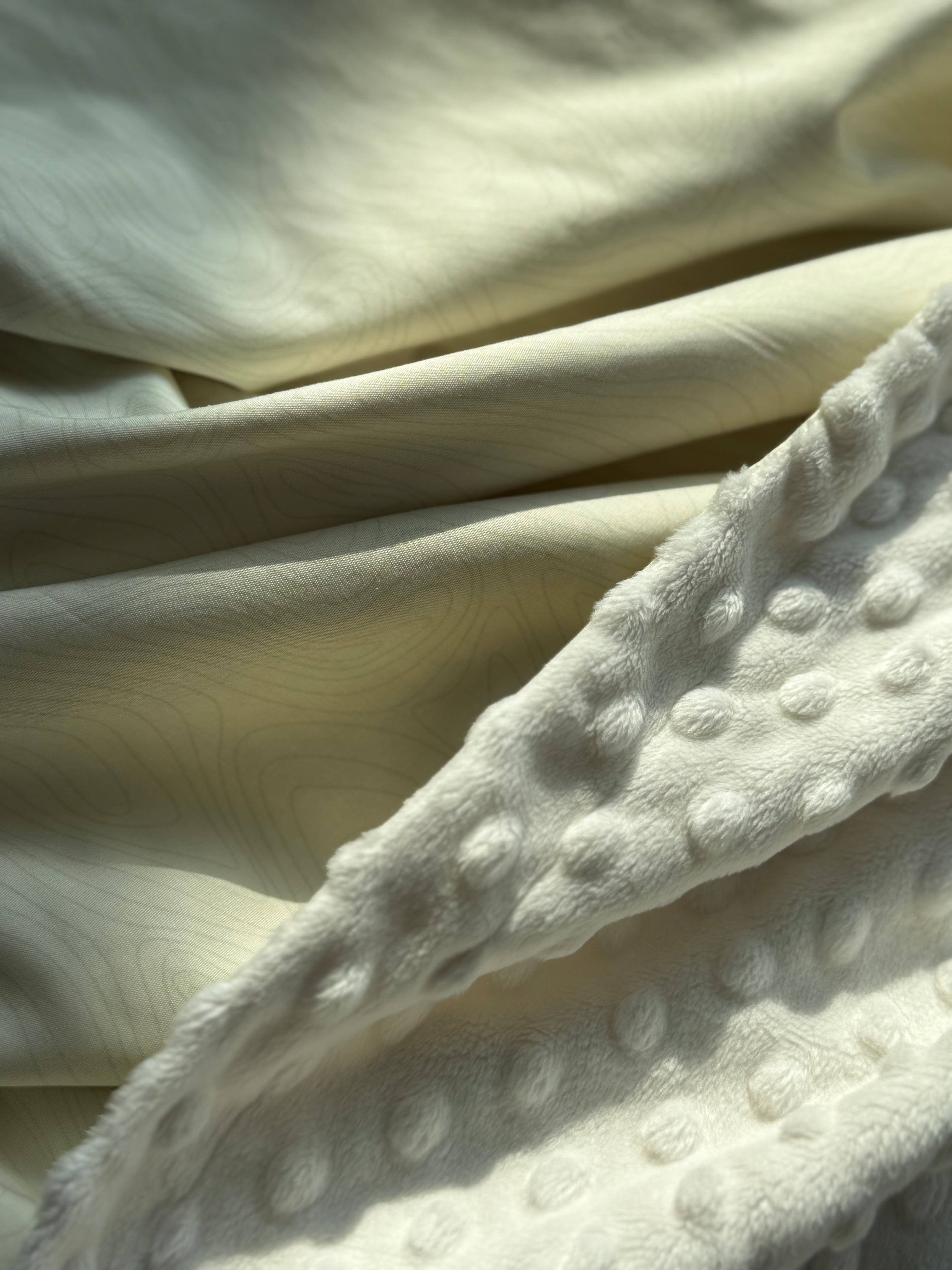 Subtle Green Baby Set - Blanket & Doshak