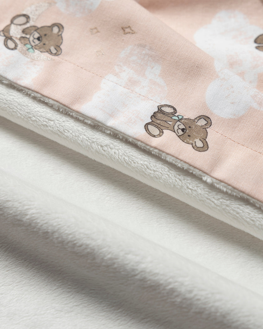 Pink Goodnight Teddybear - Blanket & Doshak