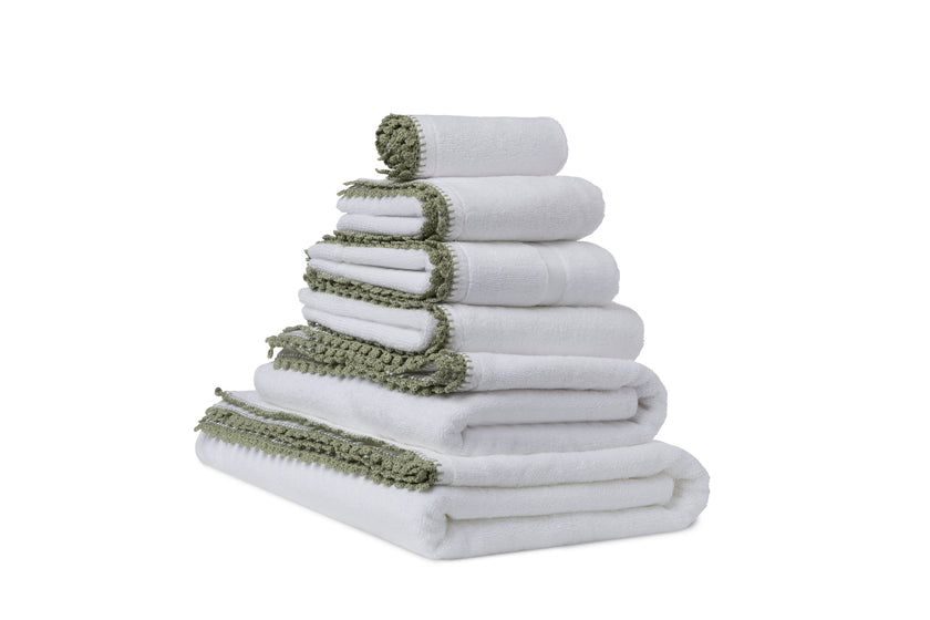 Towel Set - Green Ivy