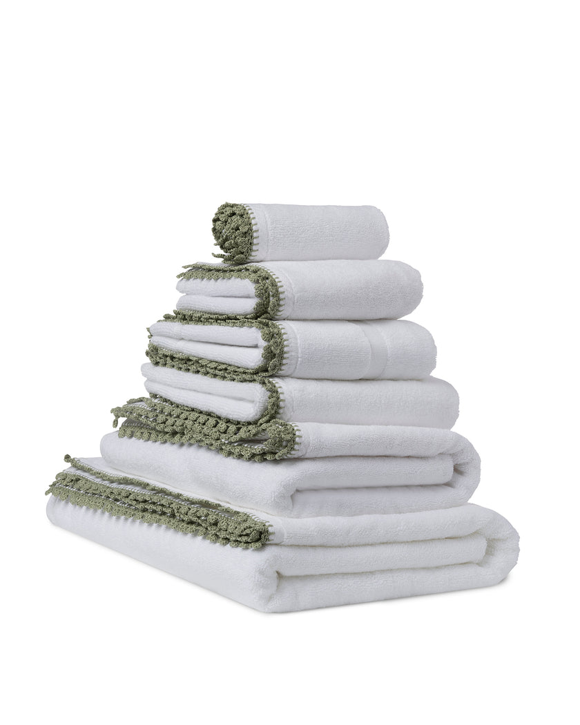 Towel Set - Green Ivy