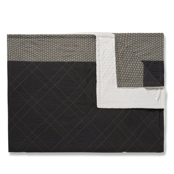 Made-To-Order Quilted Blanket - Grey Pupils