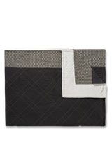 Lap Size Quilted Blanket - Grey Pupils