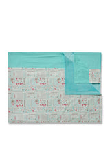 Lap Size Blanket - Turquoise