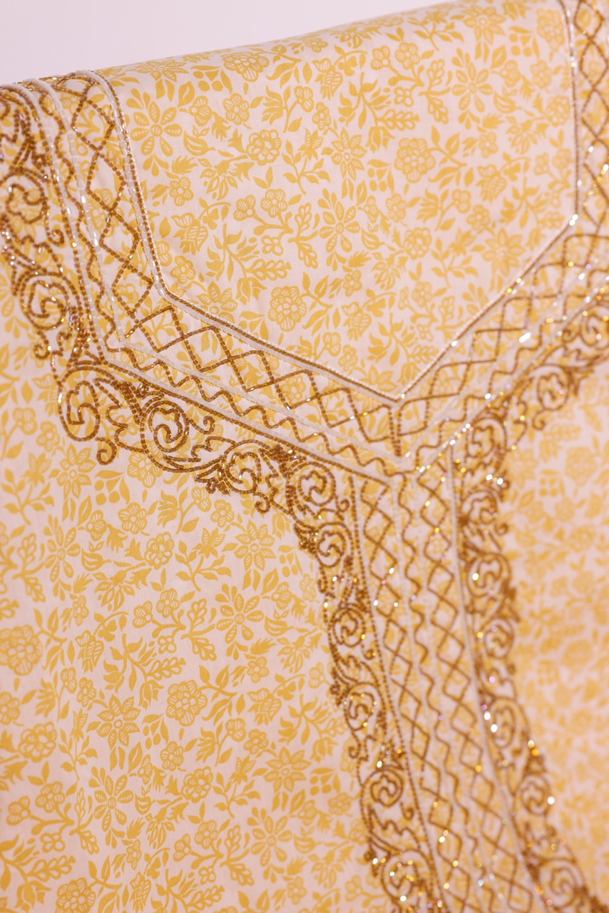 Mukhawara - Golden Bloom - Liberty Fabric