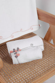Towel Set - Pink Hearts