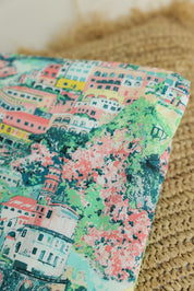 Lap Size Blanket - Vacation In Capri