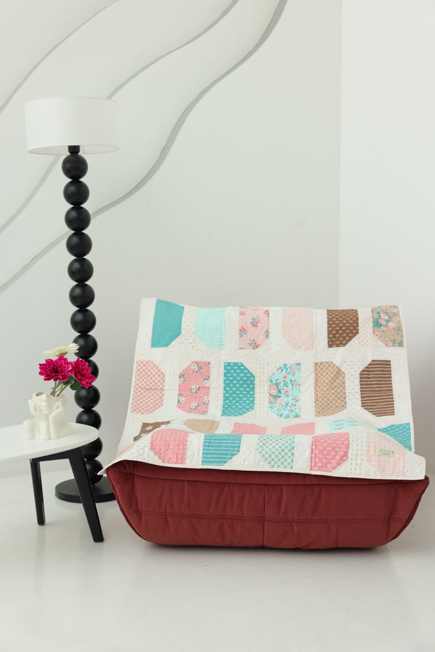 Crib Size - Cottage Windows Quilt