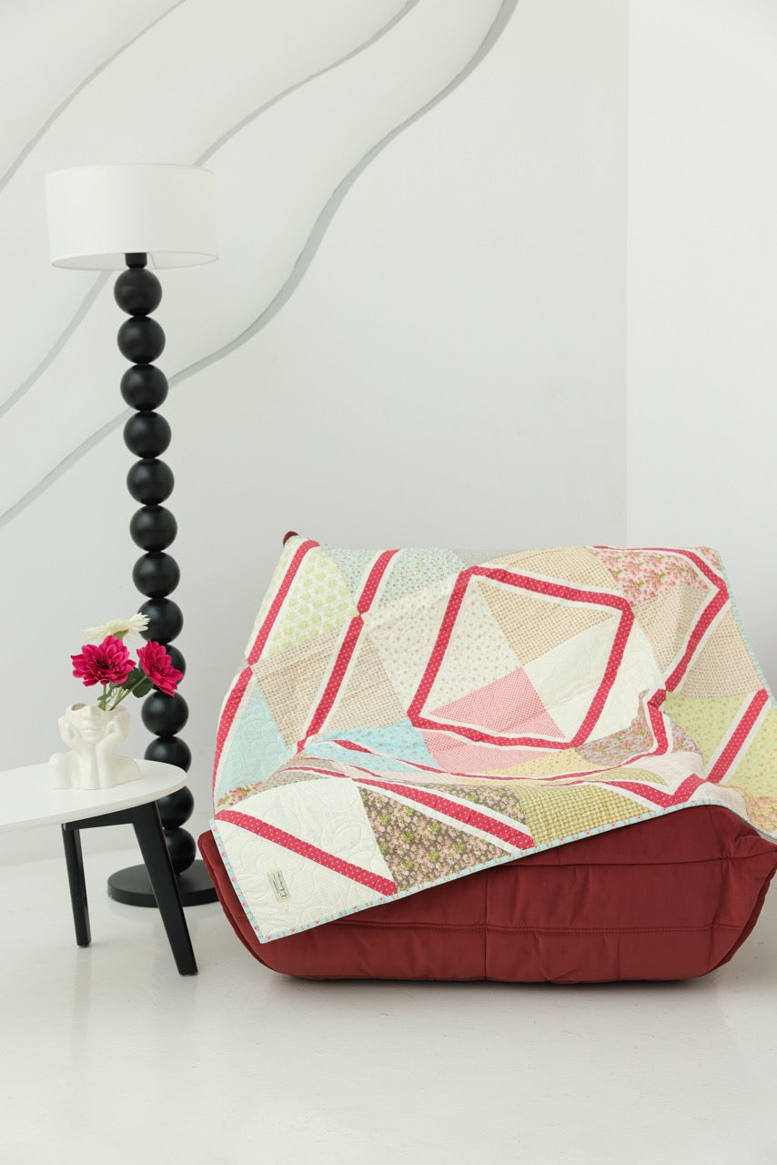 Lap Size - Garden Carnival Quilt