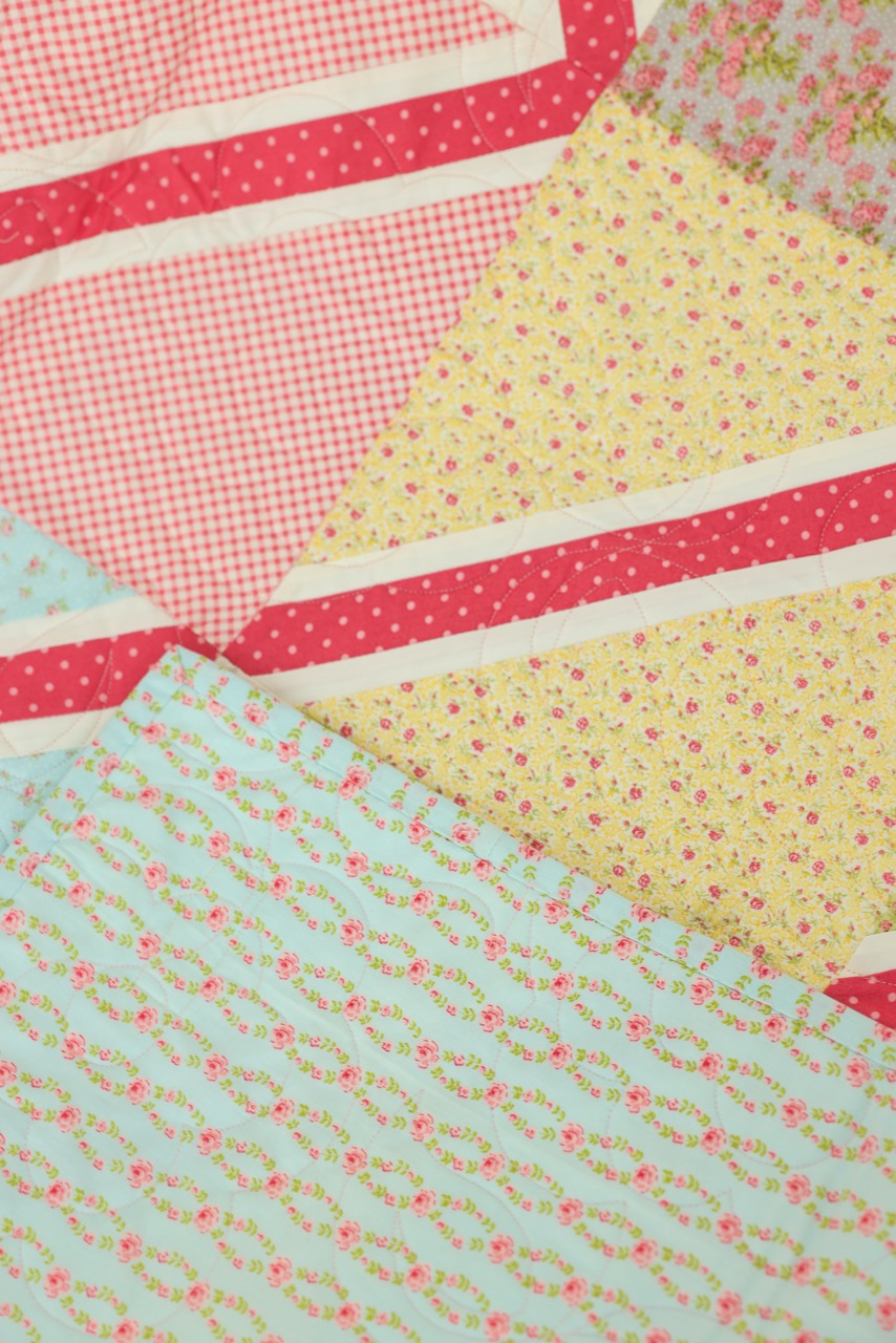 Lap Size - Garden Carnival Quilt