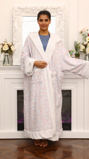 Winter Bisht - Pastel Geometric