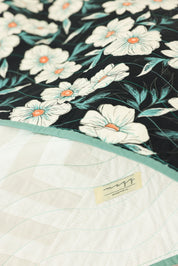 Lap Size - Midnight Bloom Quilt