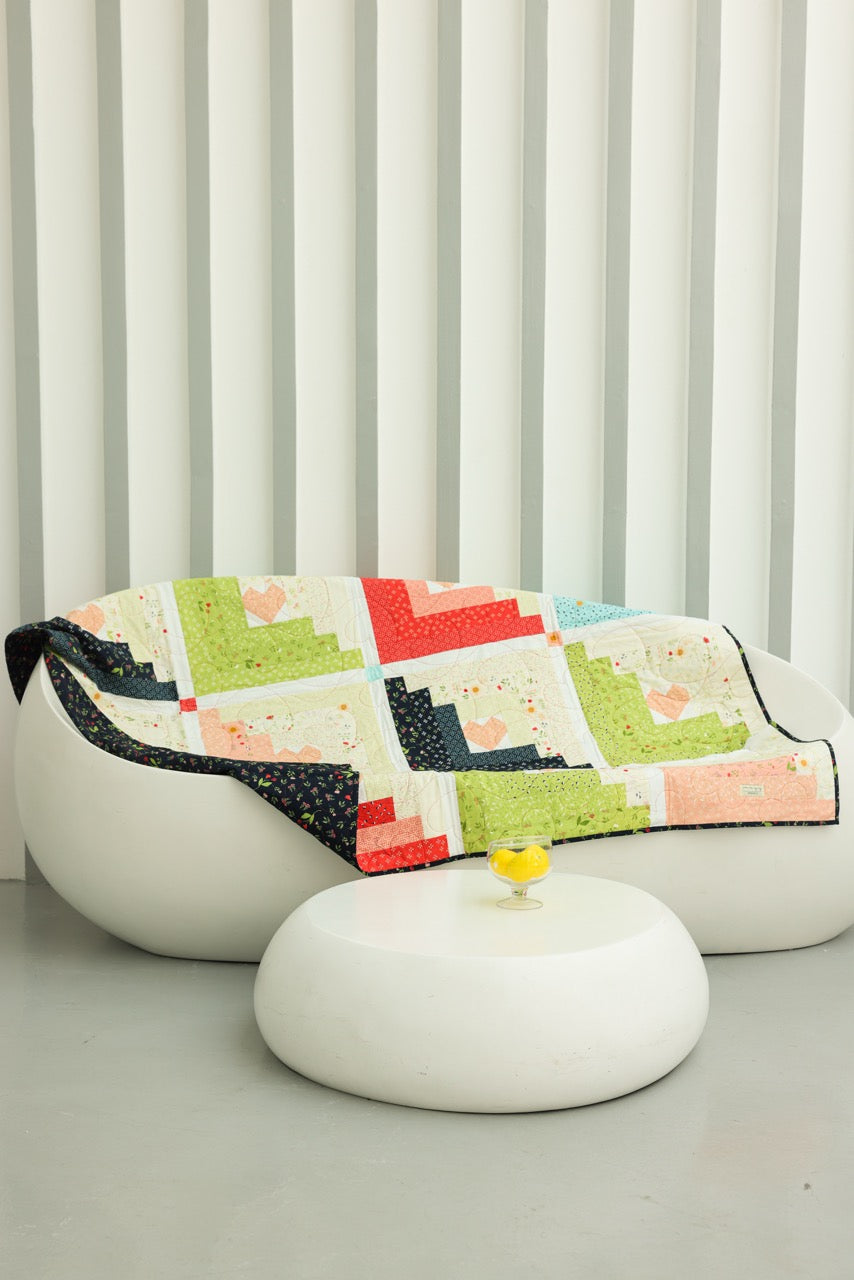 Lap Size - Citrus Garden Quilt