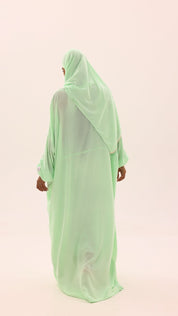Prayer Dress - Minty Green