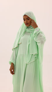 Prayer Dress - Minty Green