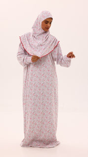 Praying Dress - Pink Floral