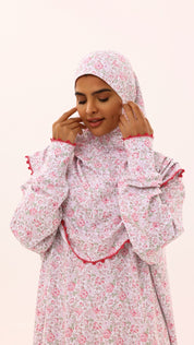 Praying Dress - Pink Floral