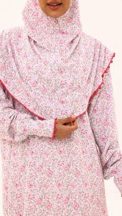 Praying Dress - Pink Floral