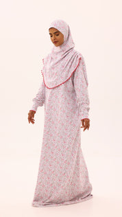Praying Dress - Pink Floral