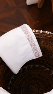 Towel Set - Purple Pastel Granny Squares