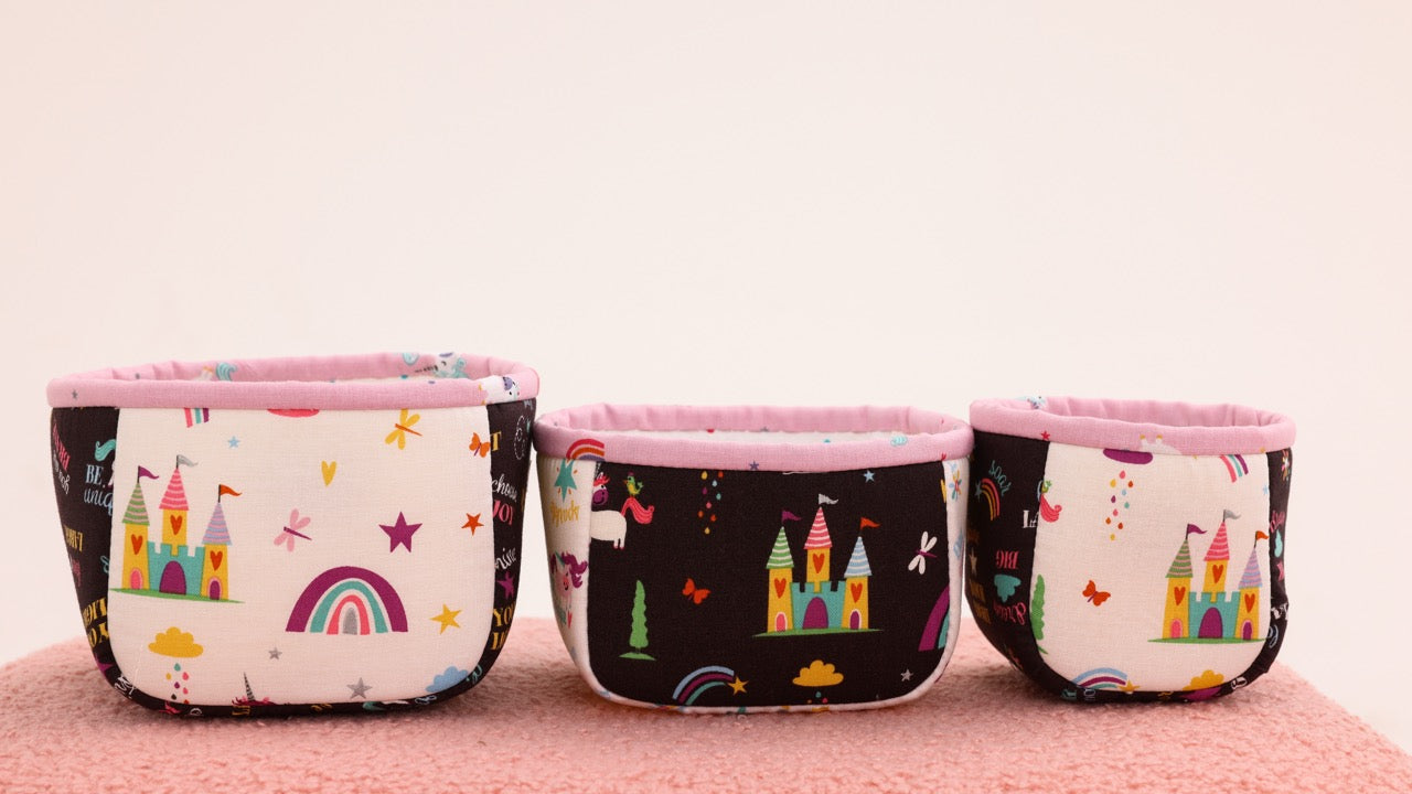 Organizing Basket Set - Princess Castle