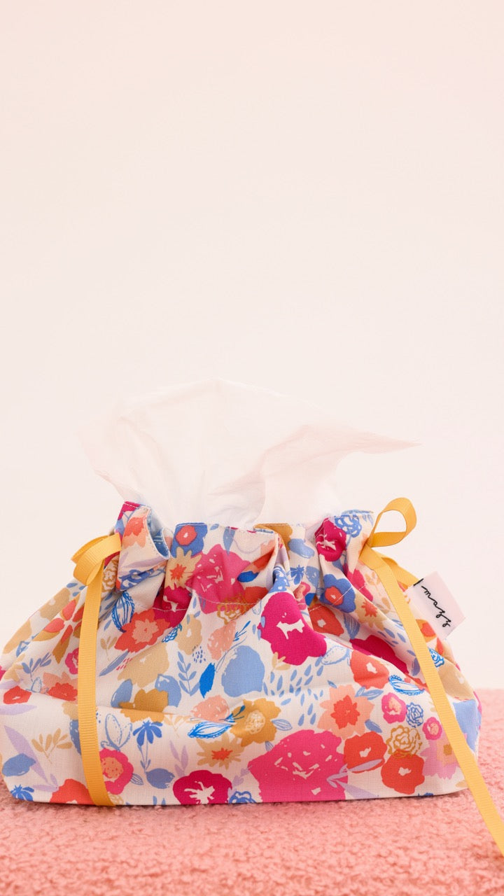 Tissue Cover - Pink Floral