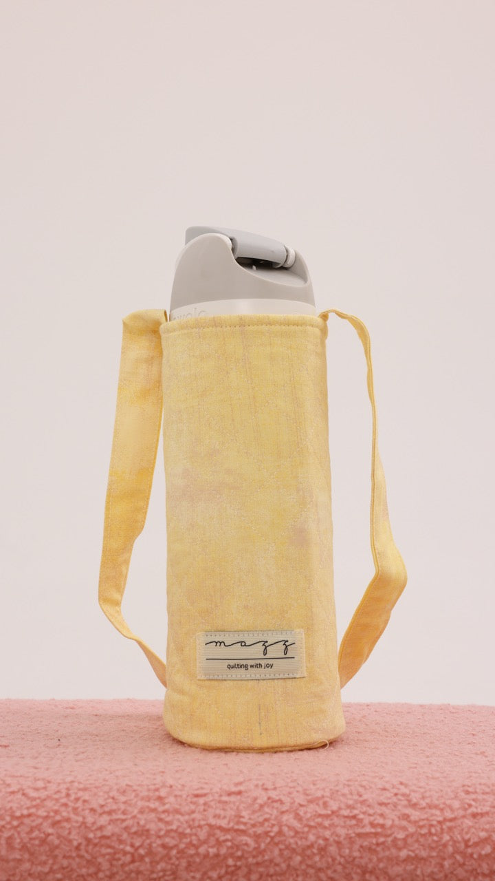 Owala Bottle Holder - Yellow Grunge