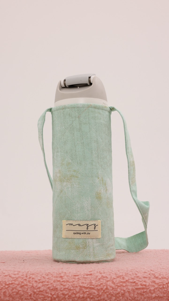 Owala Bottle Holder - Sage Green Grunge