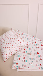 Blanket with Pillowcase - Girl's Dressing