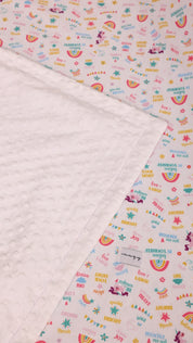 Blanket with Pillowcase - Princess Castle