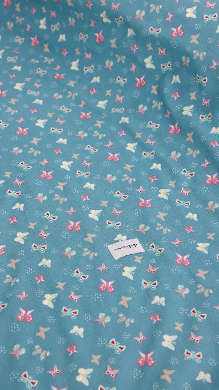 Blanket with Pillowcase - Butterflies