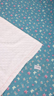 Blanket with Pillowcase - Butterflies