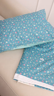Blanket with Pillowcase - Butterflies