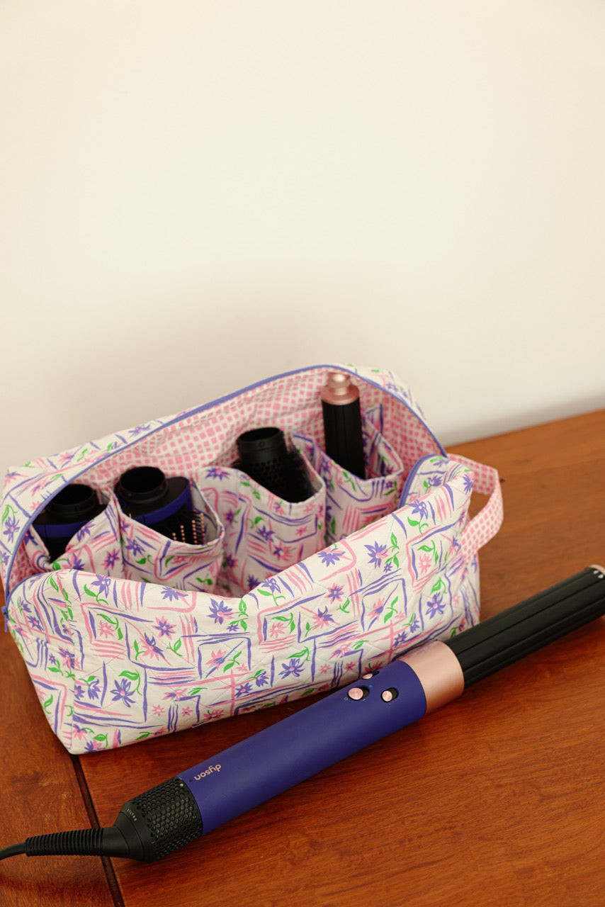Quilted Airwrap Pouch - Flower Gallery