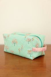 Quilted Airwrap Pouch - Flower Trees