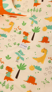 Blanket with Toy - Butter Yellow Dino