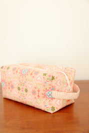 Quilted Airwrap Pouch - Hearts & Butterflies