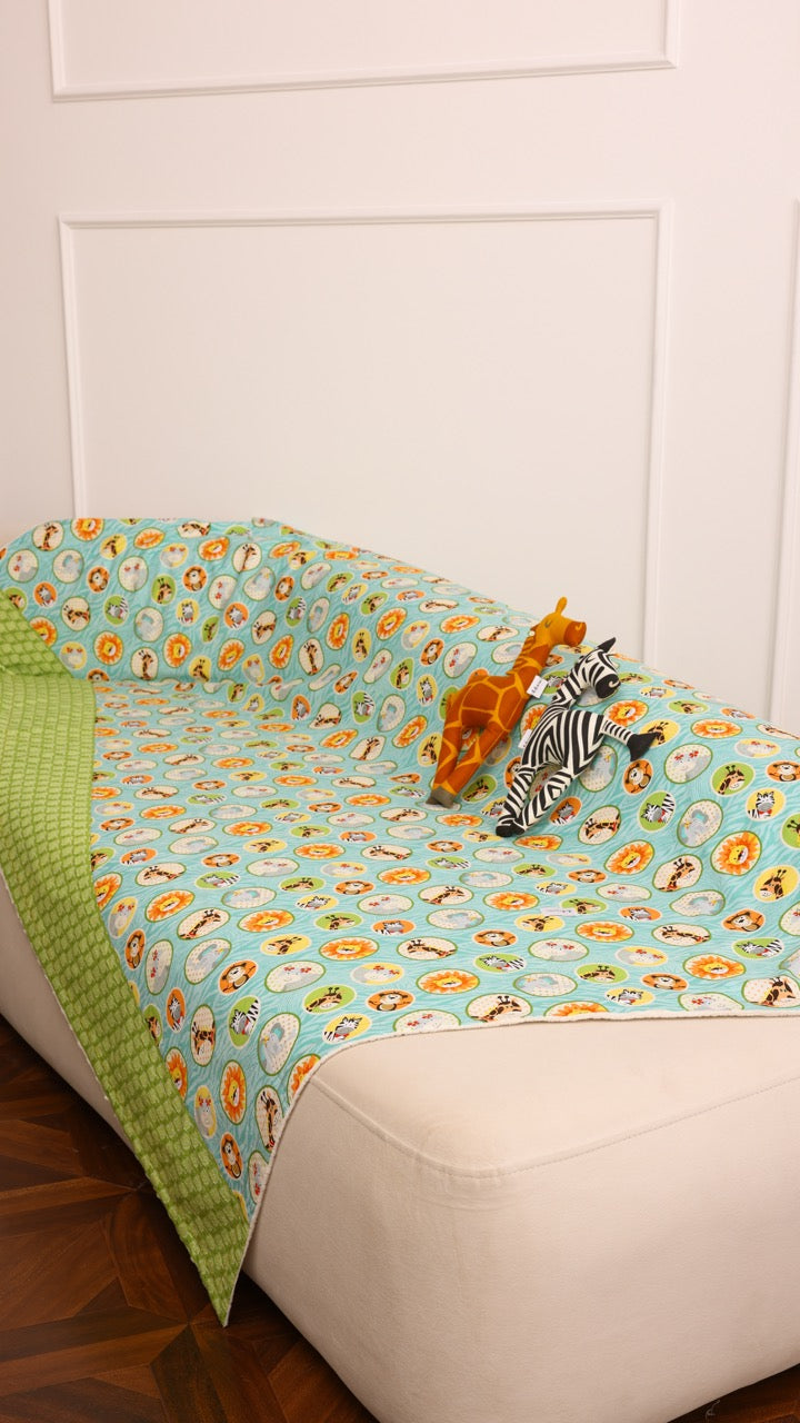 Blanket with Toy - Giraffe & Zebra