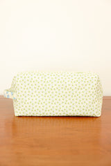 Quilted Airwrap Pouch - Green Petals