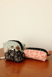 Quilted Pouch Set - Mini Meadow