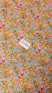 Lap Size Blanket - Liberty Poppy Forest