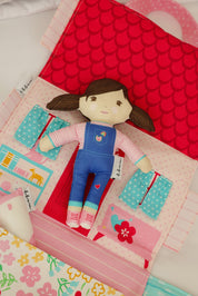 Blanket with Toy - Princess's Castle