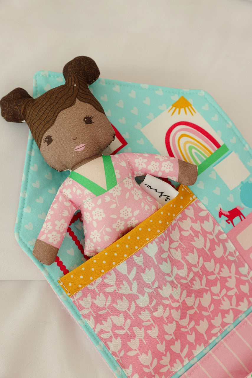 Blanket with Toy - Princess's Castle